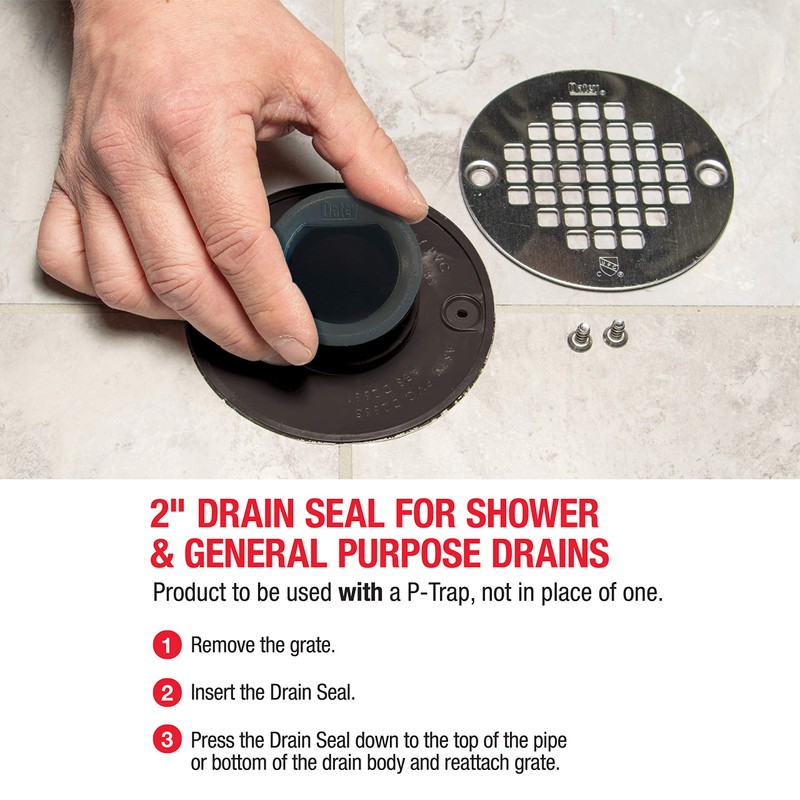 Oatey Drain Seal for 3 Inch General Purpose Floor Drain,