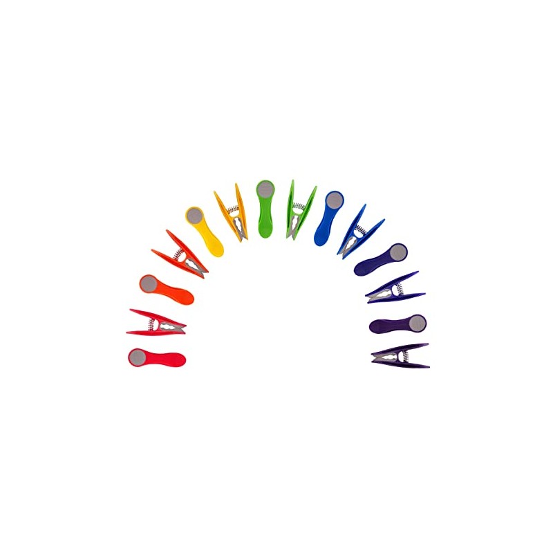 trendfinding 70 rainbow clothes pegs colourful with stainless steel springs