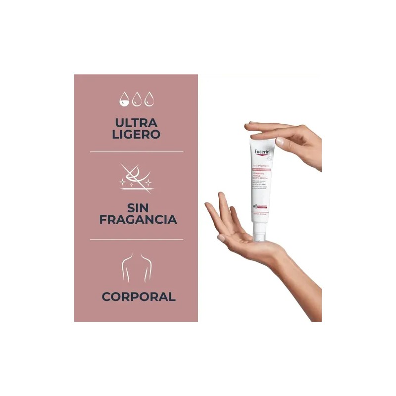 Kit Eucerin Antipigment Corporal, Crema Y Suero Areas Sensib