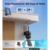 4G LTE Cellular Solar Security Camera Outdoor: No WiFi Solar