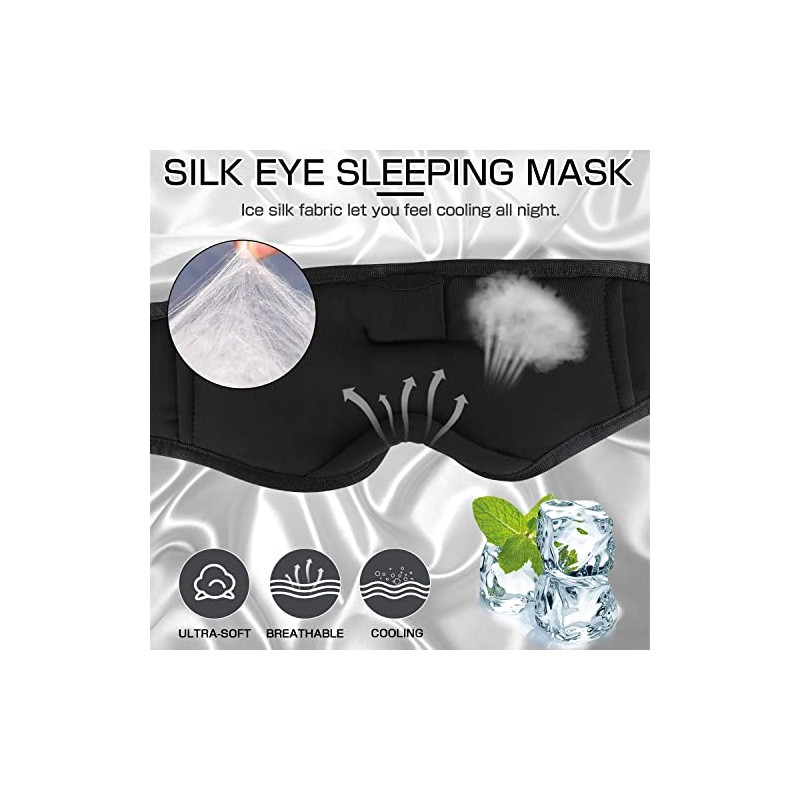Bluetooth Sleep Mask with Headphones for Better Sleep
