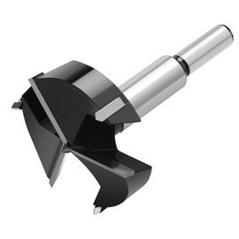 hsawbit 55mm forstner drill bit, Triple-Flute Carbide Tipped Forstner Bit Hole Cutter for Hard Wood, Woodworking Hinge Cutter Hinge Drill Bit