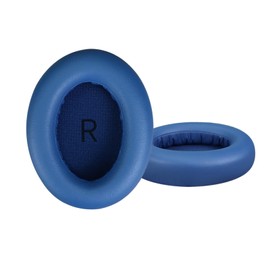 SINOWO Ersatz-Ohrpolster für 1MORE SonoFlow, SonoFlow SE Kopfhörer mit aktiver Geräuschunterdrückung, Ohrpolster mit Geräuschisolierung, Memory-Schaum, weiches Protein-Leder (blau)