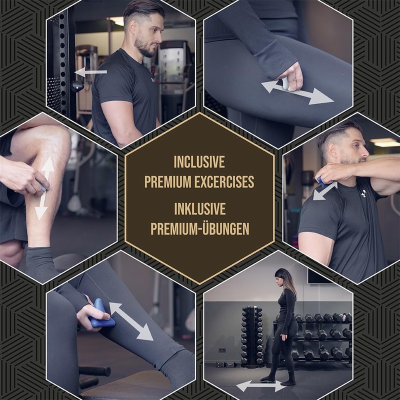 BOZEERA Trigger Point Push Button Set with Suction Cup for