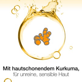 Neutrogena Curcuma Clear Facial Cleansing, Soothing 3-in-1 Makeup Remover Gel, 200 ml