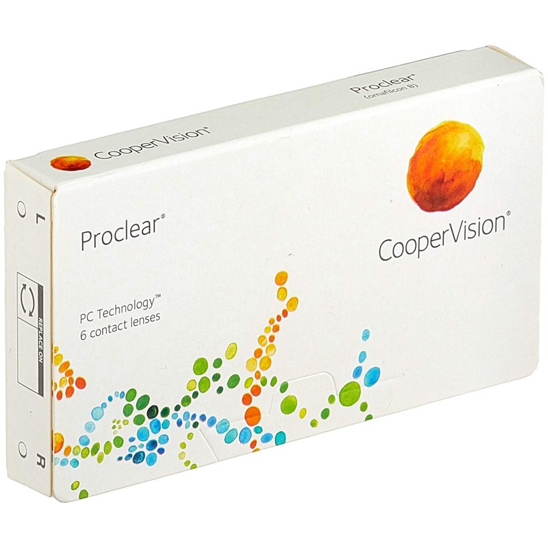 Proclear Spheric Monatslinsen weich, 6 Stück / BC 8.6 mm