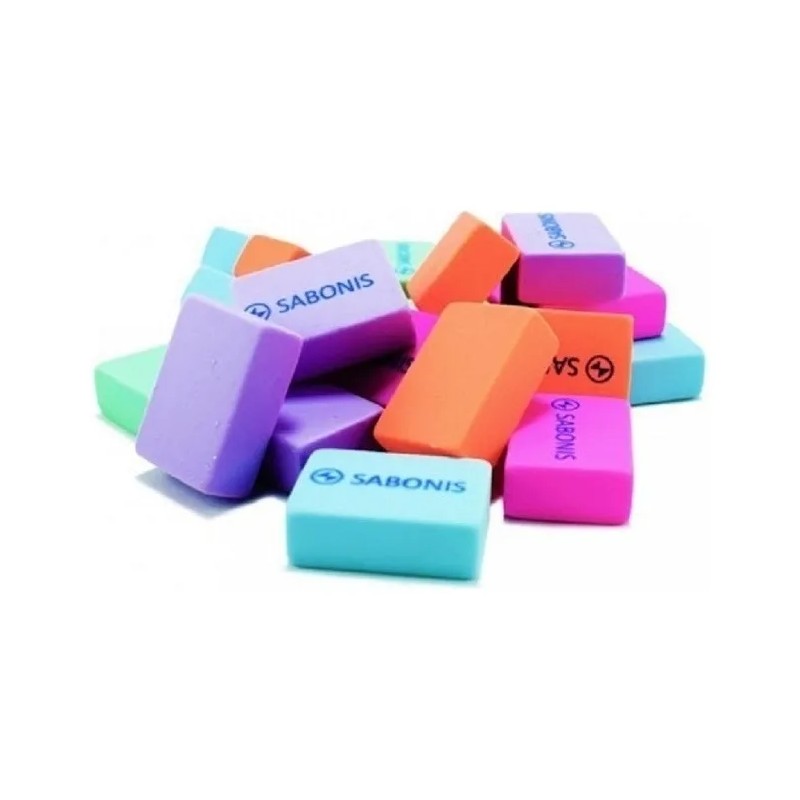 Goma Sabonis 305 Migajon Borra Lapiz 60 Pcs