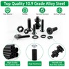 Metric Screws Suitable for 3D Printer DIY, 1500PCS M2 M3