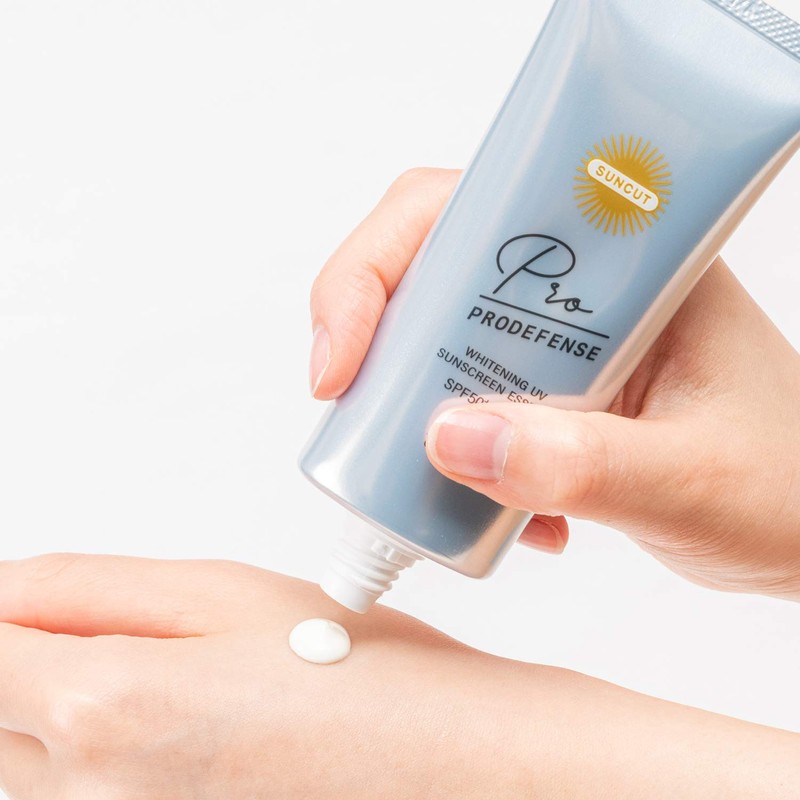 KOSE Sun Cut Pro Defense Whitening Sunscreen UV Essence Prevents