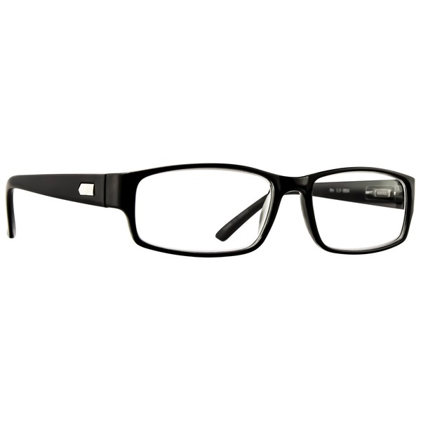 TruVision Readers Reading Glasses - 9504H - 1 Pack - Black - 2.00