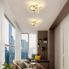 DELIPOP LED Ceiling Light, 22 W 2500 LM Creative Flower-Shaped