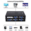 YARCHONN VGA Switch Box Adapter 4 in 1 Out VGA