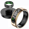 findtime Smart Ring Fitness Ring with Display LED Display Smart