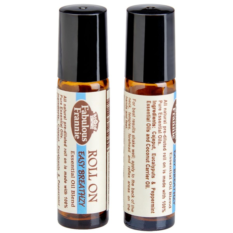 Fabulous Frannie Easy Breathzy Essential Oil Blend Roll On Made