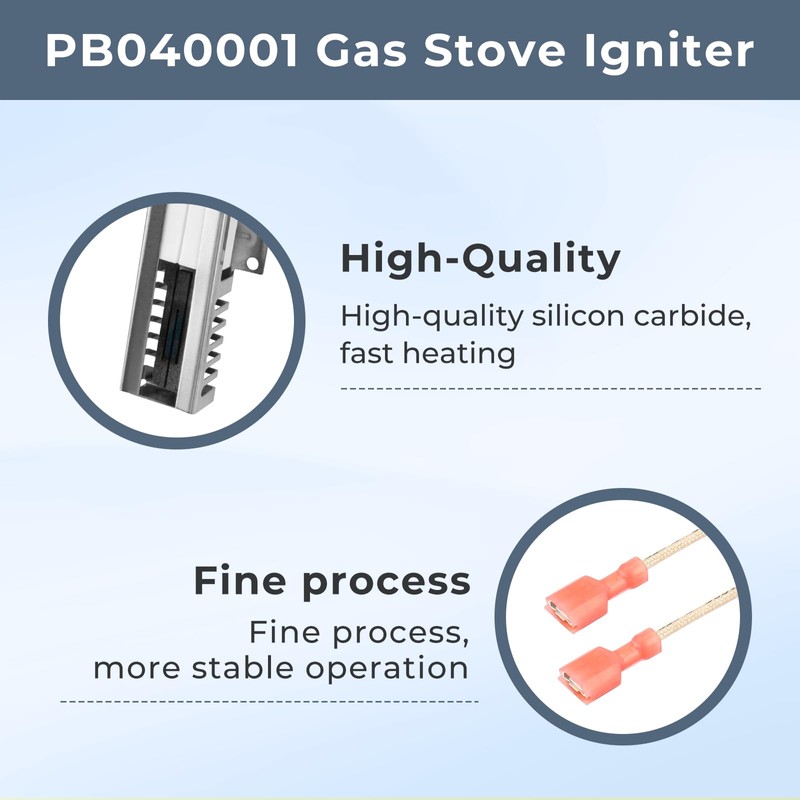 PB040001 Gas Range Oven Igniter Compatible with Viking Range/Oven,Stove Igniter