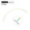 sourcing map 5pcs Fiber Optic Rods P5 Plastic 0.75mmx30cm for