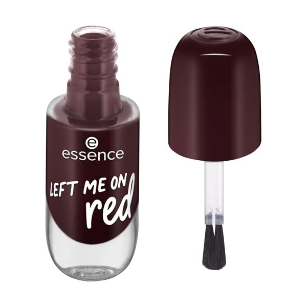 essence gel nail colour, Nagellack, Nr. 72, Rot, langanhaltend, Expressergebnis,