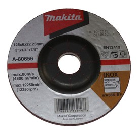 Makita A-80656 Roughing Disc 125 x 6 x 22.23 mm