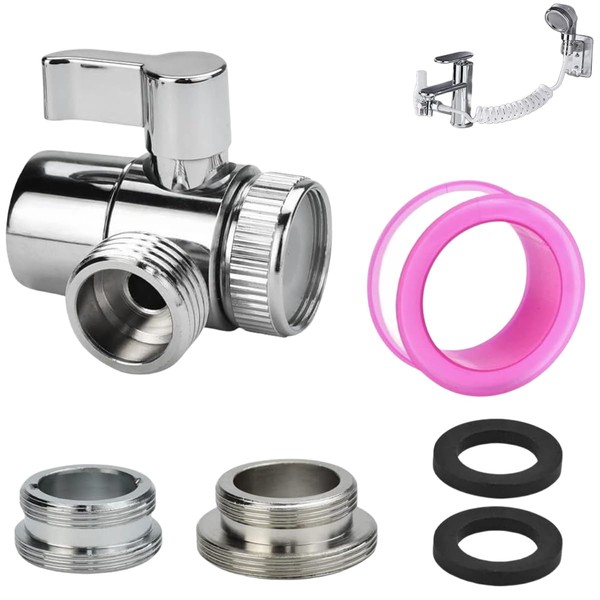 SLTAXAR 3-Way Diverter Valve Tap Diverter Valve Diverter Valve M22