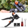 CROSSDESIGN 2-in-1 Garden Tree Grafting Knife Pruning Pruner Scissors Cutting