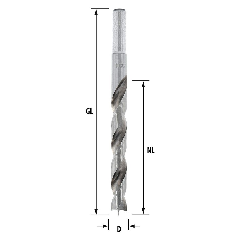 ENT DURADRILL HSS-G Premium Wood Drill with Ø 11 mm,