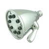 Whitehaus WH139-POCH Showerhaus 4 3/4-Inch Round Showerhead with 8 Spray