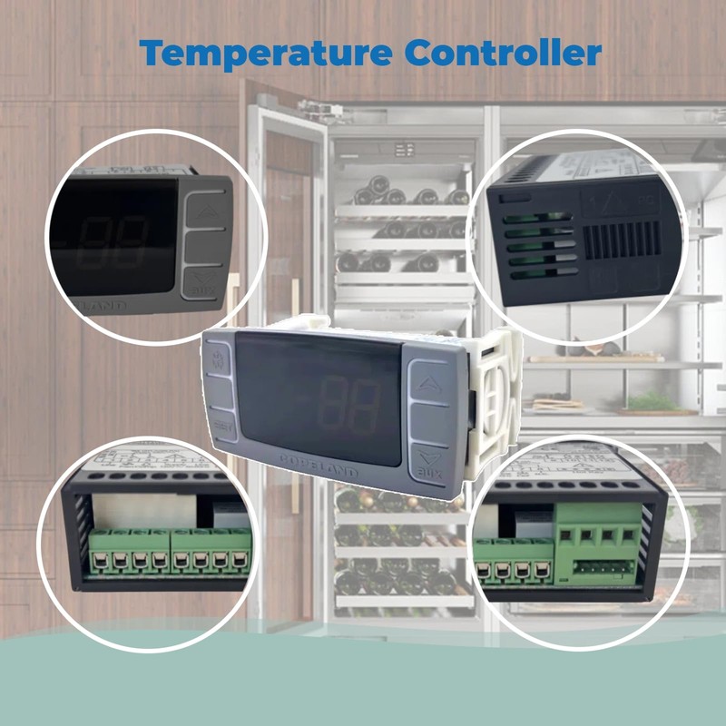 for Dixell XR06CX-4N1F1 Temperature Controller Fit for 120V 50-60hz Commercial