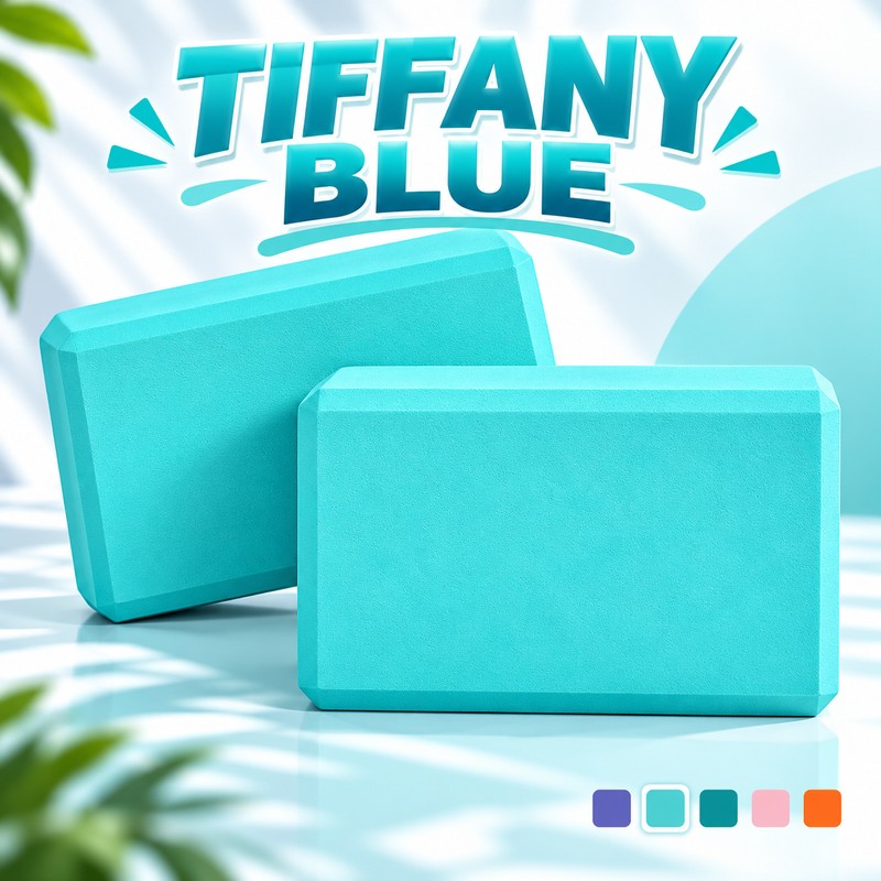 2 Pcs Yoga Foam Block for Stretching & Balance –