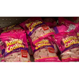 Stauffer's 7 Bags Stauffer's Iced Animal Cookies 8 oz ea (56 oz) No Fat