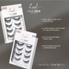 Kiss Lashes Kiss lash couture multipack faux mink little black
