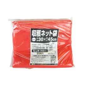 Marsol Harvest Net, 25 Sheets, 11.0 lbs (5 kg), 11.8 x 17.7 inches (30 x 45 cm), Red