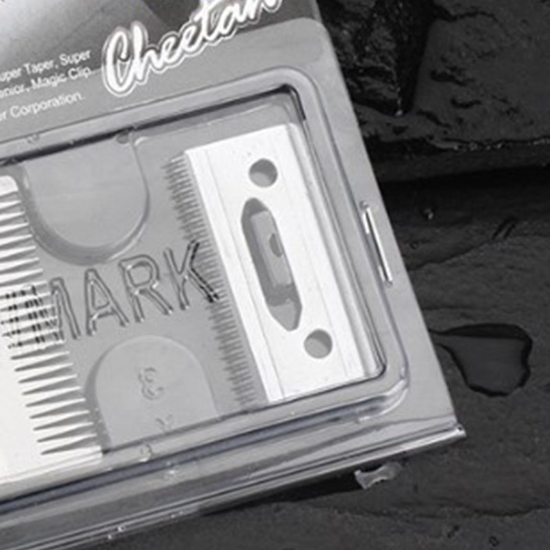 Electric Hair Clipper Blade Stainless Steel Silver Professional Beard Trimmer