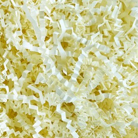 2 LB Beige Crinkle Paper Filler for Gift Box DIY Packing Paper Easter Basket Grass