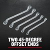 CRAFTSMAN Offset Box End Wrench Set, SAE, 5 Piece (CMMT44349)