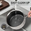 MICHELANGELO Stainless Steel Saucepan Set 1QT & 2QT, Premium Triple