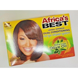 Africa's Best Africas Best Hair Black Relaxer Perm Salon Color Tint Dye Translucent Woman Man