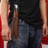 Full grain Leather Sheath for Buck 119 Knife, knife holder