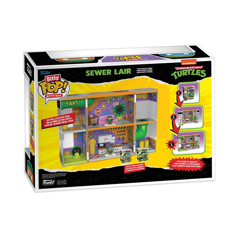 Funko TMNT - Sewer Home Bitty Box Playset