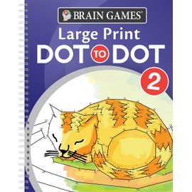 Brain Games - Large Print Dot-To-Dot 2