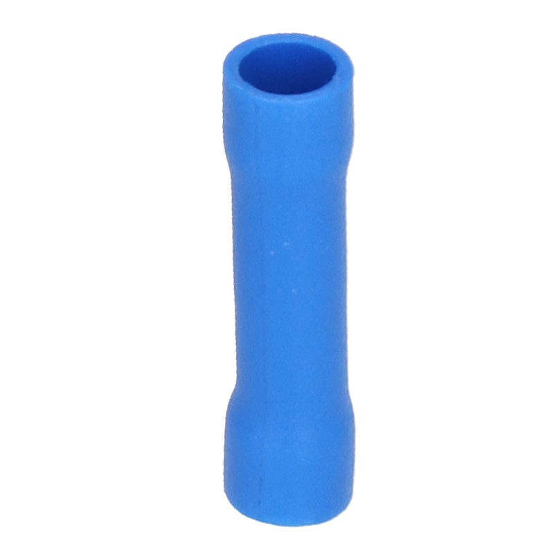 1000 Pcs Blue Butt Connectors Fully Insulated Crimp Terminal Connectors