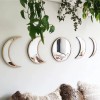 Espejo Decorativo De Madera Estilo Nrdico Luna Fase Mirro18
