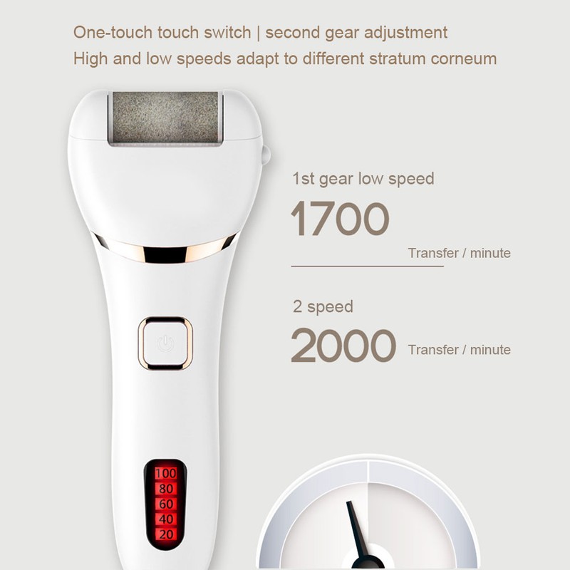 Electric Callus Remover Professional Rechargeable Dead Hard Skin Remover Foot