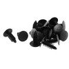 20 Pcs Black Plastic Door Trim Panel Hood Clip