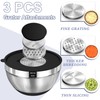 Umite Chef Mixing Bowls with Airtight Lids, 8PCS Stainless Steel