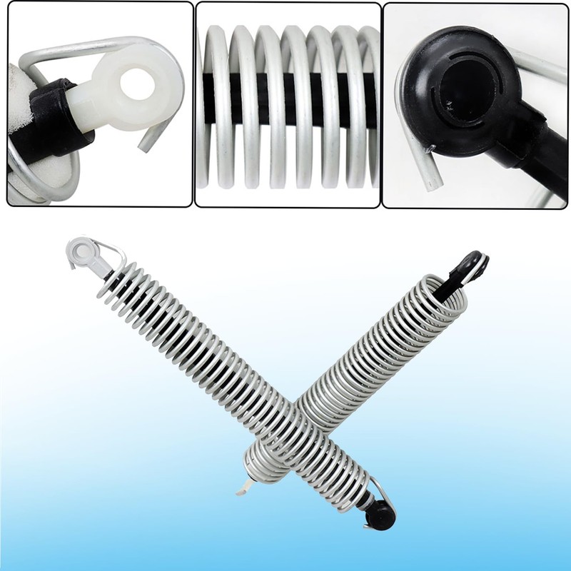 SEBLAFF Silver Right Left Rear Trunk Lid Return Spring 2Pcs