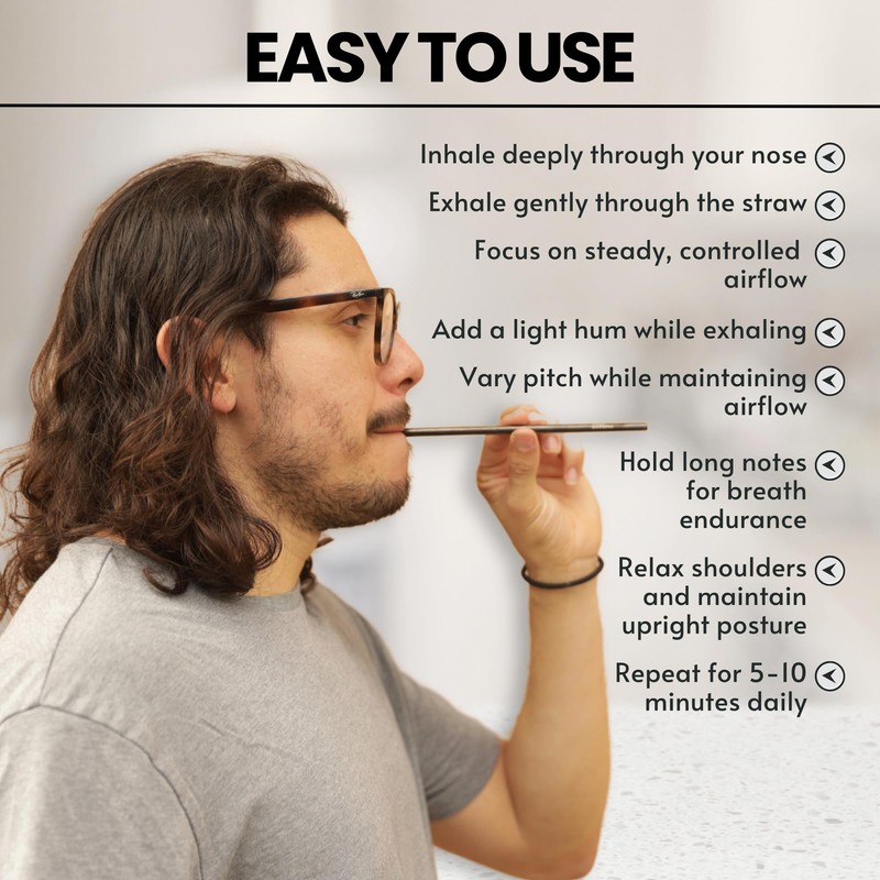 Sound Straw Vocal Training and Healing Aid