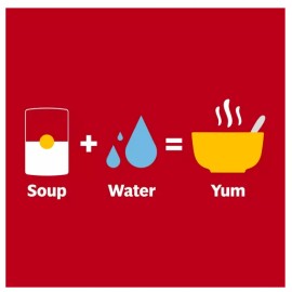 Campbell's Hearty Chicken Noodle Soup, 10.75 oz ,Pack of 4