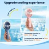 HandFan Portable Handheld Misting Fan, Rechargeable Personal Mister Fan, Battery