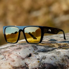 Gafas de Sol Polarizadas Oversize UV400 Kimorn para Hombres y Mujeres