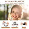 TUICARE 3Pieces Flexible Plastic Circular Stretch Hair Combs, Headband Hairband